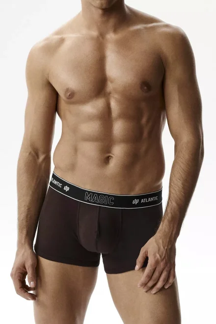 2 PACK boxerky 2MH-1200 - Magic Pocket - Hnedá