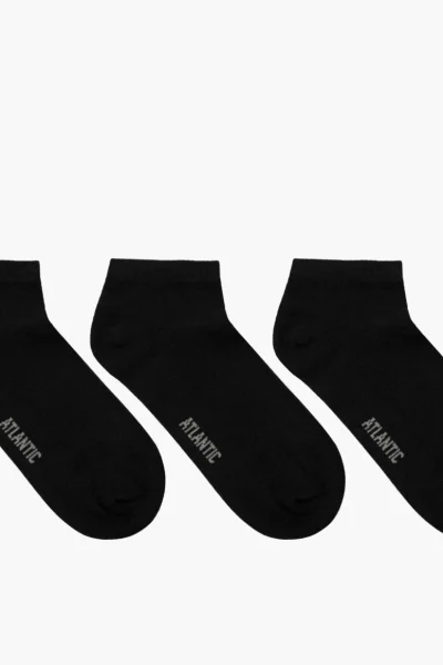 3 PACK ponožky 3BMC-103 - Černá