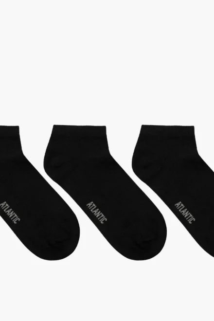 3 PACK ponožky 3BMC-103 - Černá