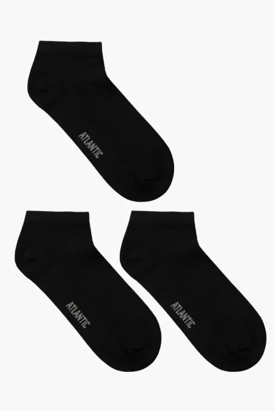 3 PACK ponožky 3BMC-103 - Černá