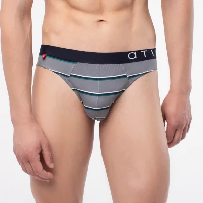 MP-1494 Stripes Grey Duo pack-GRA
