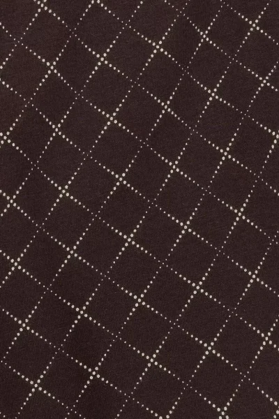 3 PACK slipy 3MP-205 - bavlna - Hnědo-modrá