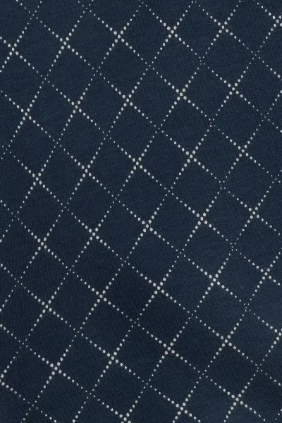 3 PACK slipy 3MP-205 - bavlna - Hnědo-modrá