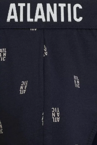 3 PACK slipy 3MP-210 - Šedo-modrá