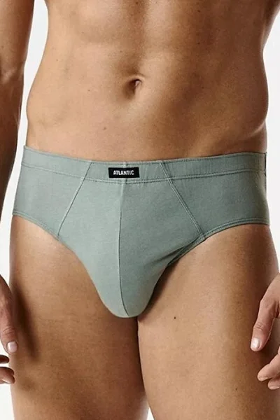 5 PACK slipy 5SMP-003 - multipack - Světle zelená