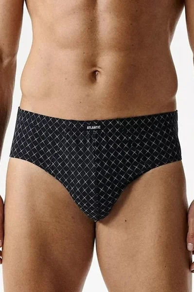 3 PACK slipy 3MP-218 - Tmavě modrá