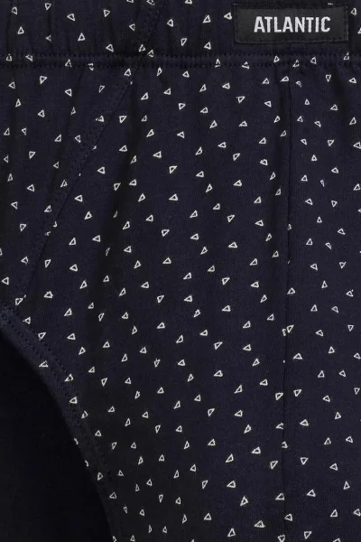 3 PACK slipy 3MP-218 - Tmavě modrá