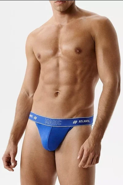 Slipy MP-1588 - push-up - Světle modrá