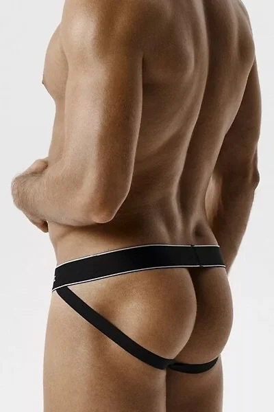 2 PACK jockstrap 2BMP-1591 - magic pocket - Černá