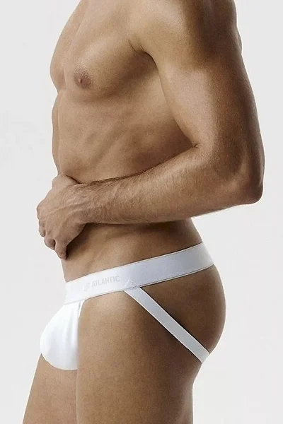 2 PACK jockstrap 2BMP-1591 - magic pocket - Bílá