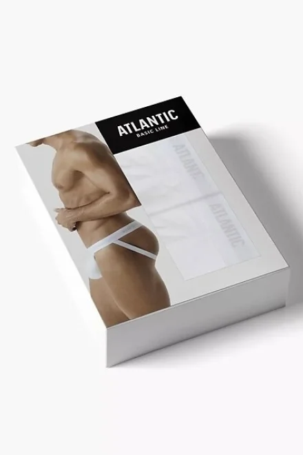 2 PACK jockstrap 2BMP-1591 - magic pocket - Bílá