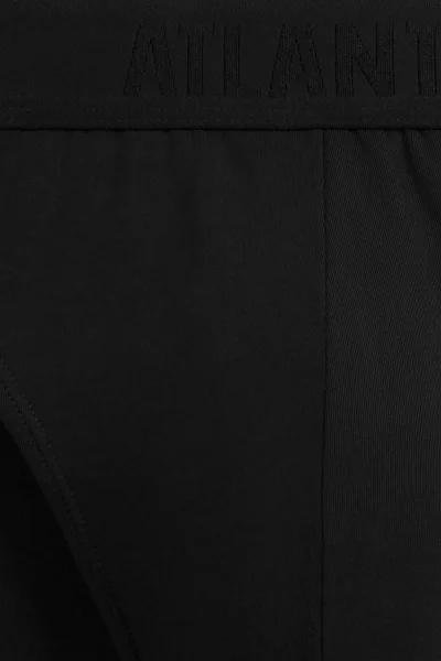 2 PACK slipy 2MP-1590 - micromodal - Černá