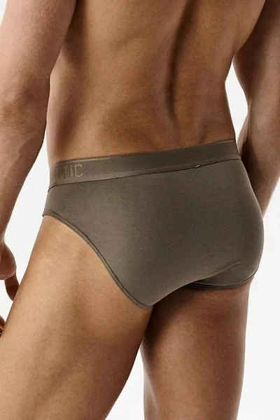 2 PACK slipy 2MP-1590 - micromodal - Tmavě béžová