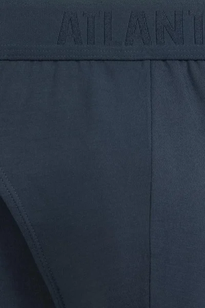 2 PACK slipy 2MP-1590 - micromodal - Tmavě modrá