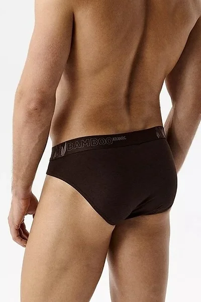 3 PACK slipy 3MP-213 - bambus - Béžová