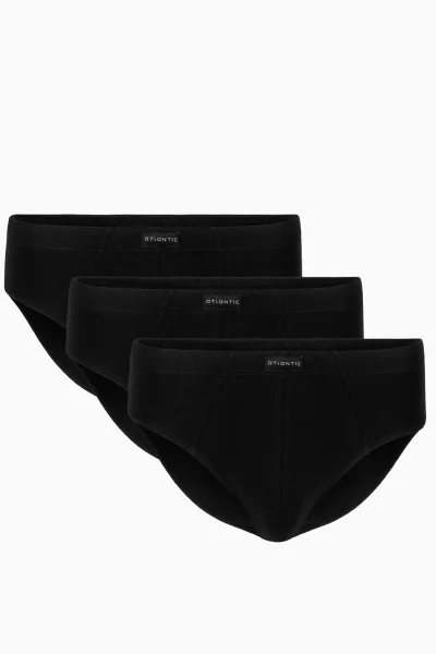 3 PACK slipy 3BMP-006 - Černá