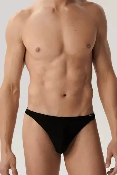 2 PACK tanga 2BMP-253 - Černá