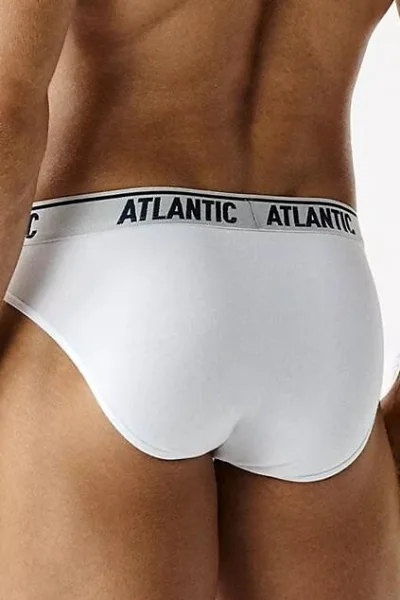 3 PACK slipy 3MP-219 - Bílá