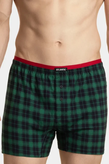 2 PACK trenýrky 2GMB-004 - Zeleno-tmavěmodrá