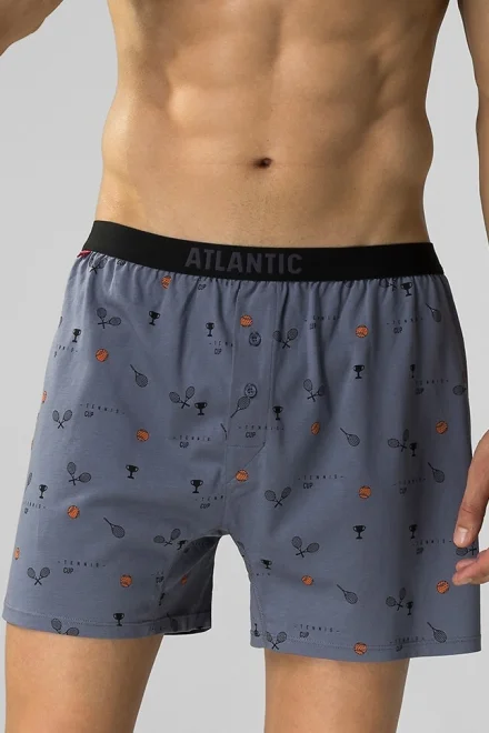 2 PACK trenýrky 2MBX-052 - tenis - Černo-modrá
