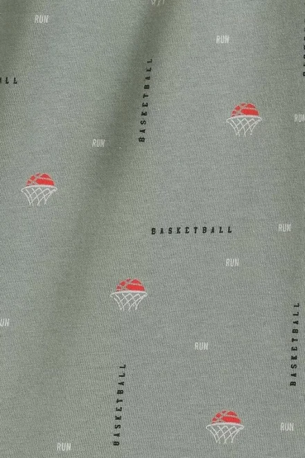 2 PACK trenýrky 2MBX-075 - basketball - Černo-barevná