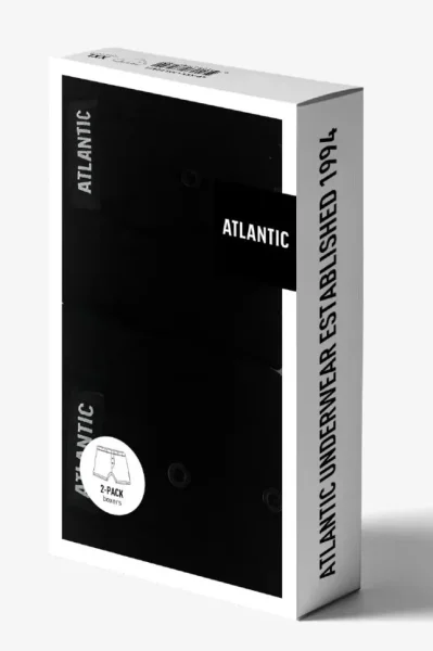 2PACK trenýrky 2BMB-003 - Černá