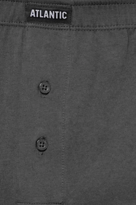 2PACK trenýrky 2BMB-003 - Šedo-černá