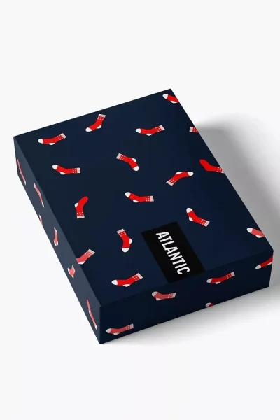 DARBLU 2 PACK trenýrky 2GMB-010 - Tmavě modrá