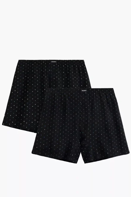 2 PACK trenýrky 2MBX-081 - Černá