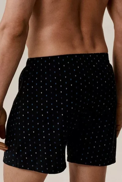 2 PACK trenýrky 2MBX-081 - Černá