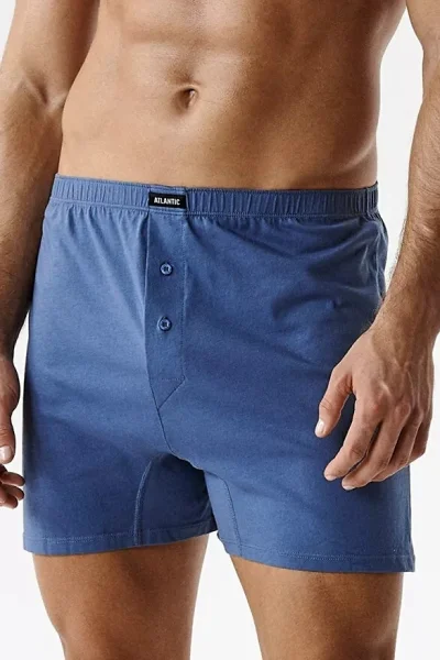 2 PACK trenýrky 2MBX-054 - modré - Tmavěmodrá-modrá