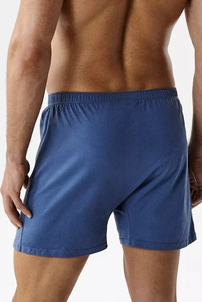 2 PACK trenýrky 2MBX-054 - modré - Tmavěmodrá-modrá