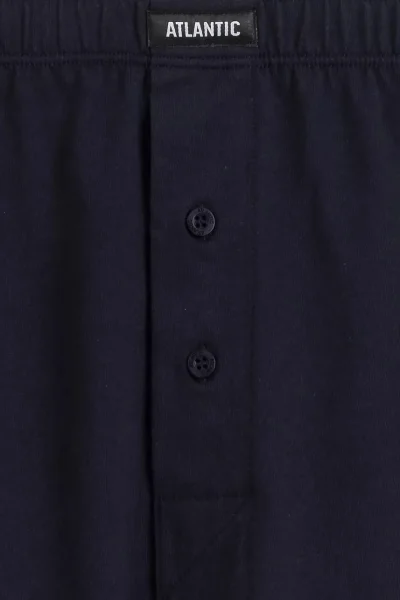 2 PACK trenýrky 2MBX-054 - modré - Tmavěmodrá-modrá