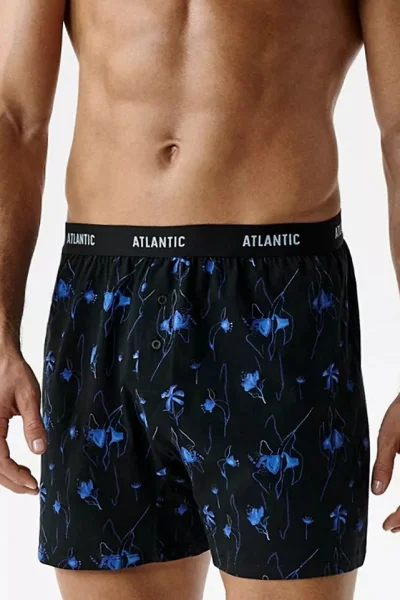 2 PACK trenýrky 2MBX-093 - Černo-modrá