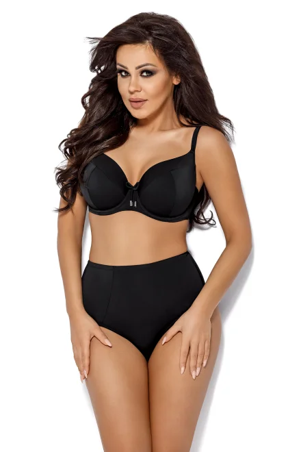 Horní díl plavek SK-13 Black Full Cup - Černá