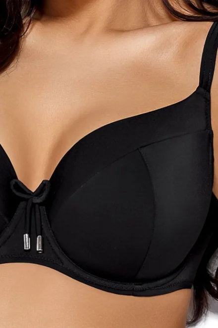 Horní díl plavek SK-13 Black Full Cup - Černá