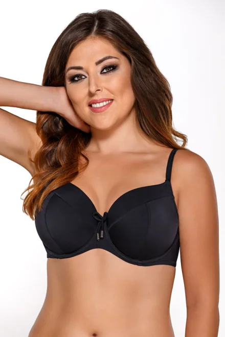 Horní díl plavek SK-13 Black Full Cup - Černá