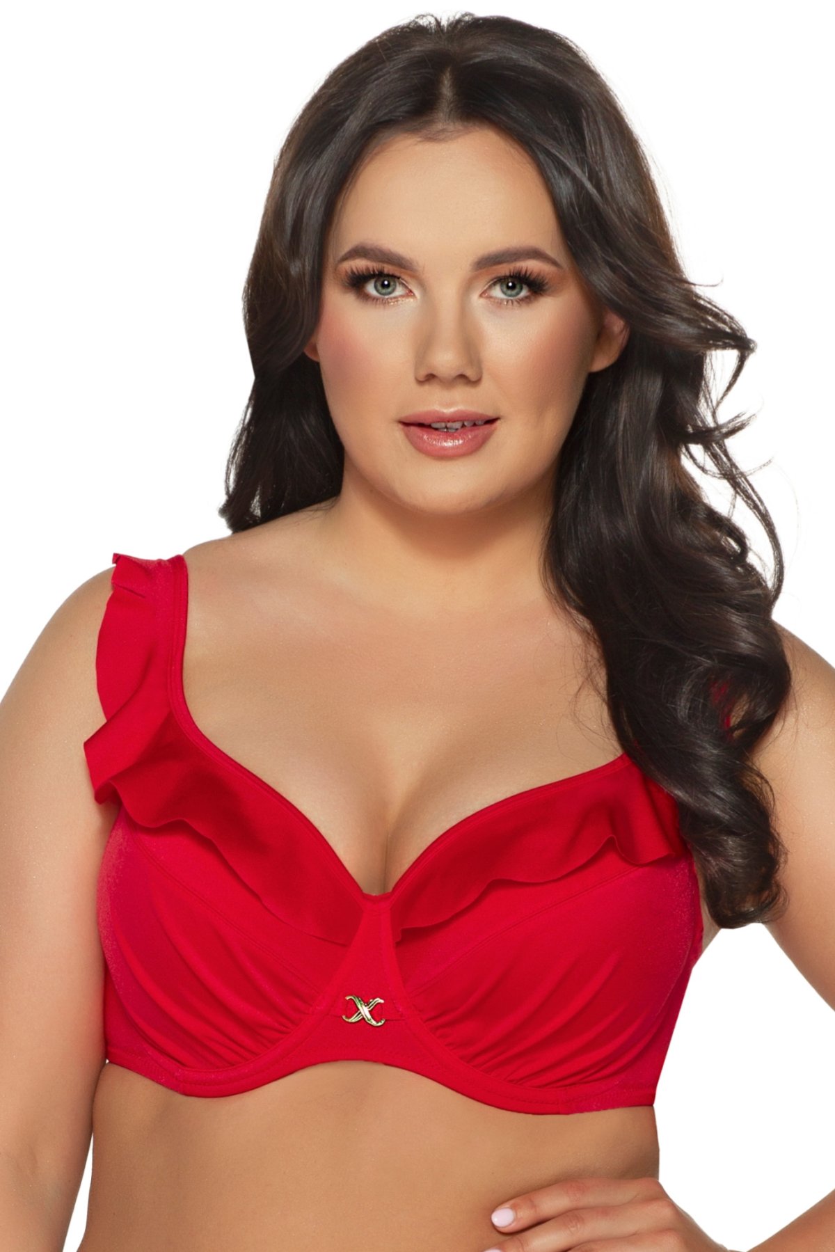 Horní díl plavek Ava Lingerie SK-181 Barbados - měkký Červená 95F | dámské plavky