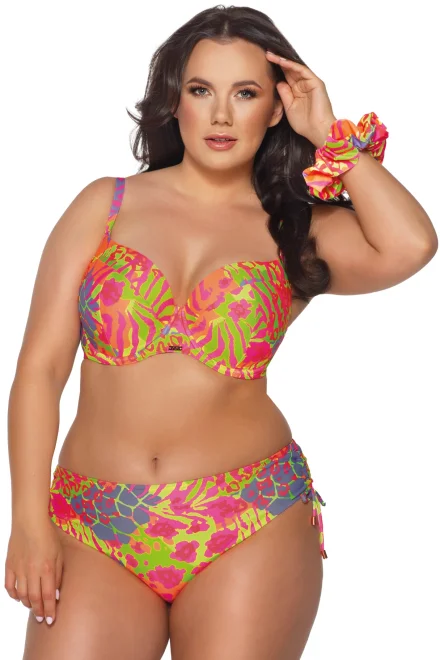 Horní díl plavek SK-187 Fluo - vyztužený košíček - Barevná