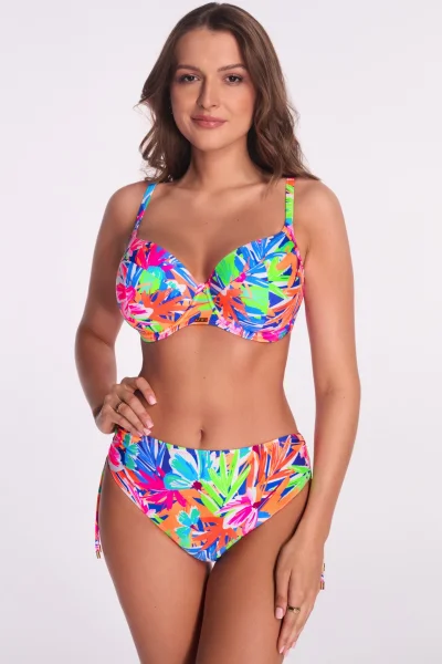 Horní díl plavek Tropical Splash - vyztužený - Barevná