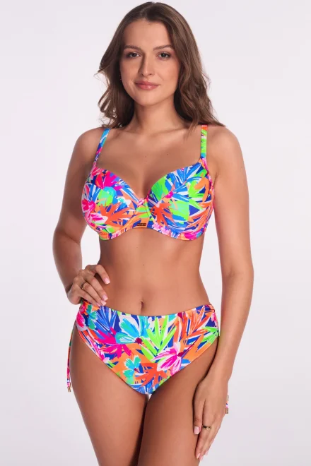 Horní díl plavek Tropical Splash - vyztužený - Barevná