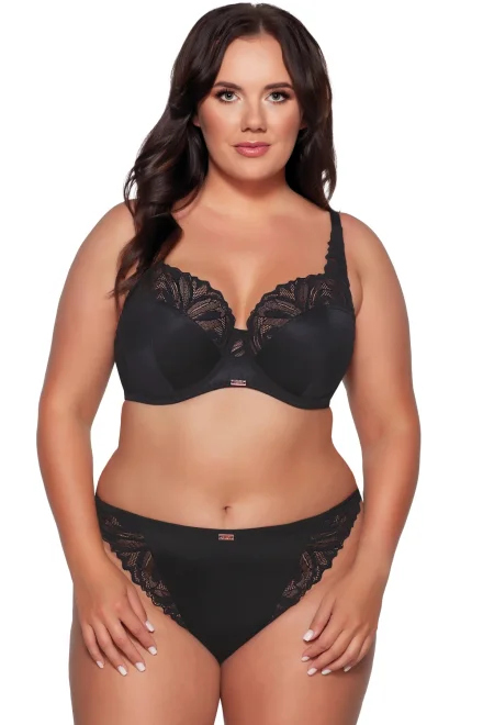 Kalhotky 2106/B Yasemin - brazilky - Černá