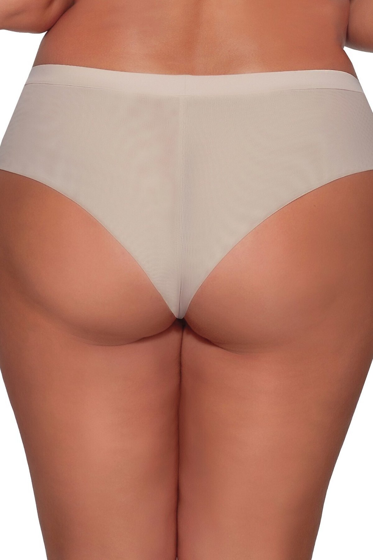 Kalhotky Ava Lingerie 2082/B Masumi - brazilky Béžovo-šedá S