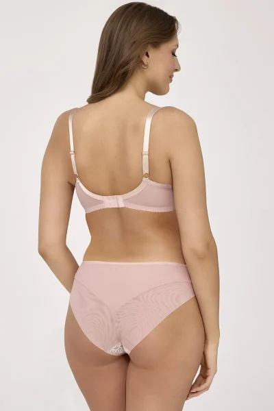 Kalhotky Velvet Blush - Pudrově růžová