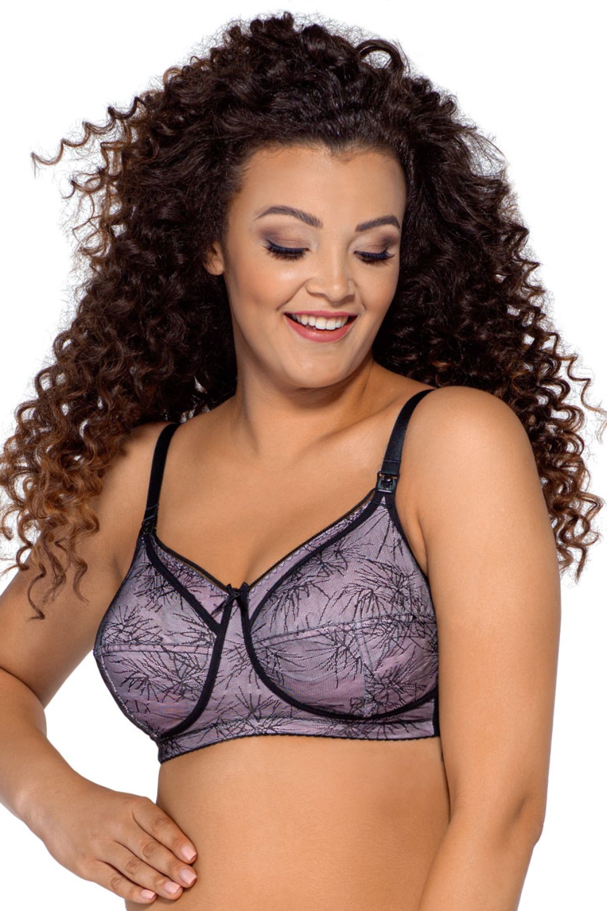 Kojící podprsenka Ava Lingerie 1997 K Černá 70F