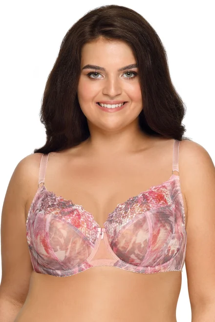 Nevyztužená podprsenka 1940 Pink Maxi - Růžová