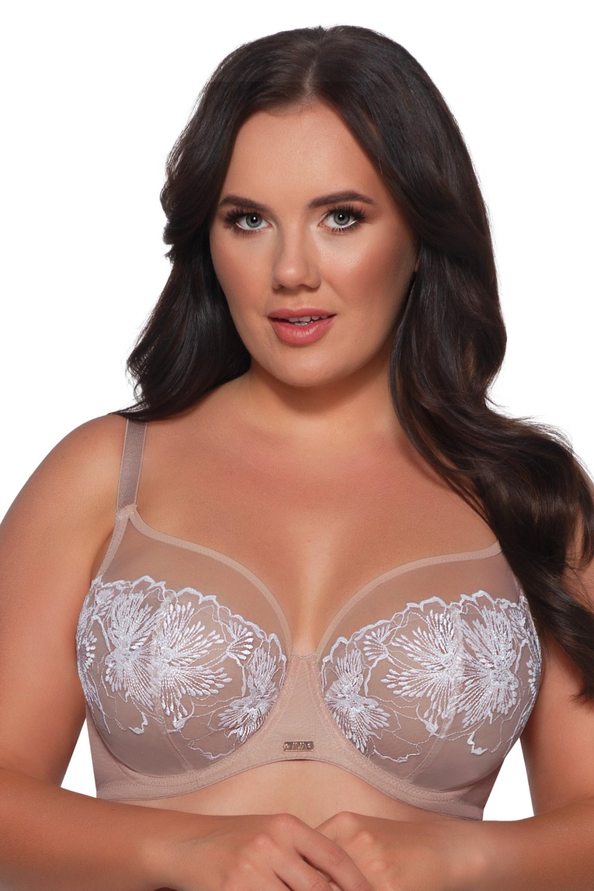 Nevyztužená podprsenka Ava Lingerie 2080 Ancient Rose Starorůžová 80B
