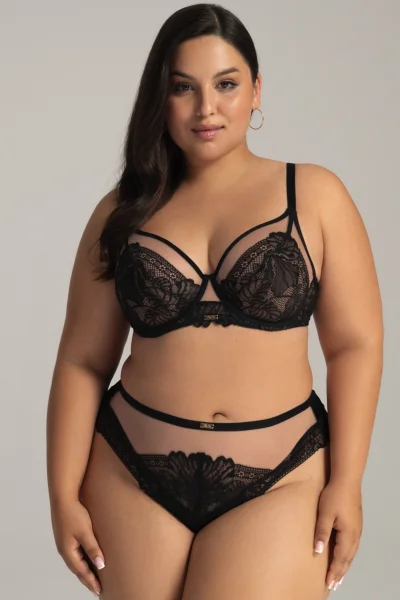 Nevyztužená podprsenka 2146 Bralette - Černá