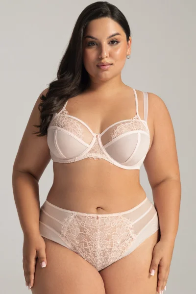 Nevyztužená podprsenka 2164 - Světle růžová