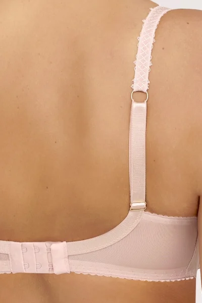 Nevyztužená podprsenka Glided Petal - Pudrově růžová